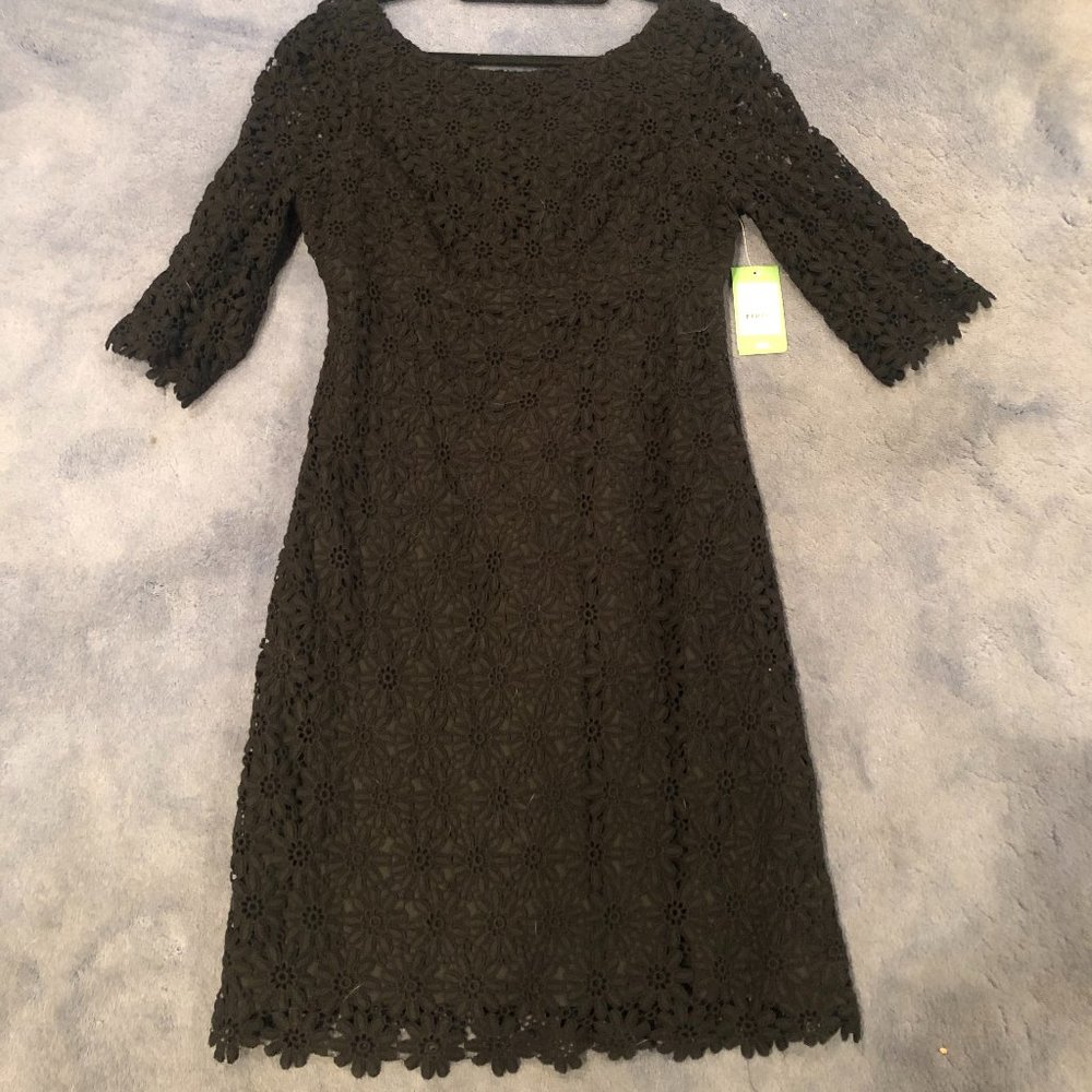 Lilly Pulitzer classic black lace - new w/tags